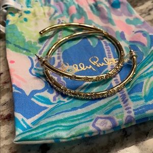 Lilly Pulitzer Zanzibar Hoop Earrings